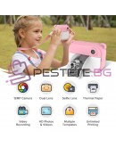 Детски фотоапарат с принтер и селфи камера